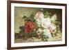 Bouquet of Roses and Lilac-Dominique-Hubert Rozier-Framed Giclee Print