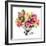 Bouquet of Roses in Glass Vase-smuay-Framed Photographic Print