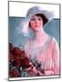 "Bouquet of Roses,"May 24, 1924-Penrhyn Stanlaws-Mounted Premium Giclee Print