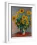 Bouquet of Sunflowers, 1881-Claude Monet-Framed Premium Giclee Print