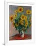 Bouquet of Sunflowers, 1881-Claude Monet-Framed Giclee Print