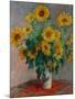 Bouquet of Sunflowers, 1881-Claude Monet-Mounted Giclee Print