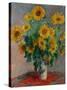 Bouquet of Sunflowers, 1881-Claude Monet-Stretched Canvas