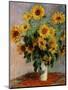 Bouquet of Sunflowers-null-Mounted Giclee Print