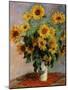 Bouquet of Sunflowers-null-Mounted Giclee Print