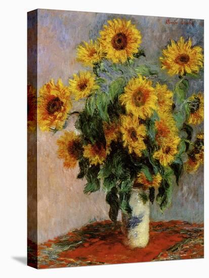 Bouquet of Sunflowers-null-Stretched Canvas