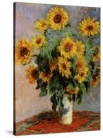 Bouquet of Sunflowers-null-Stretched Canvas