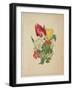 Bouquet of Tulips, from Flora's Dictionary, 1838-E. W. Wirt-Framed Giclee Print