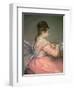 Bouquet of Violets-Eva Gonzales-Framed Giclee Print