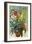 Bouquet of Wild Flowers-Vincent van Gogh-Framed Premium Giclee Print