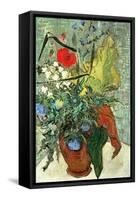 Bouquet of Wild Flowers-Vincent van Gogh-Framed Stretched Canvas