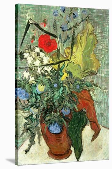 Bouquet of Wild Flowers-Vincent van Gogh-Stretched Canvas