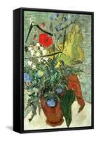 Bouquet of Wild Flowers-Vincent van Gogh-Framed Stretched Canvas