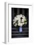 Bouquet on Bench, United Kingdom, Europe-John Alexander-Framed Photographic Print