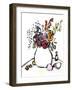 Bouquet On Saturday No. 1-Janel Bragg-Framed Art Print