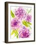 Bouquet Rose II-Melissa Wang-Framed Art Print