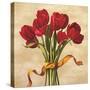 Bouquet rubino-Lisa Corradini-Stretched Canvas