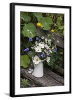 Bouquet, Summer Flowers, Bank-Andrea Haase-Framed Photographic Print