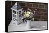 Bouquet, Summer Flowers, Lantern-Andrea Haase-Framed Stretched Canvas