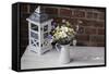 Bouquet, Summer Flowers, Lantern-Andrea Haase-Framed Stretched Canvas