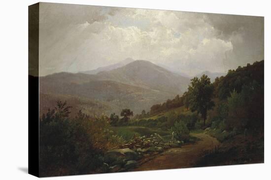 Bouquet Valley in the Adirondacks, 1864-Hendrik Avercamp-Stretched Canvas