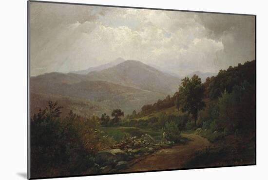 Bouquet Valley in the Adirondacks, 1864-Hendrik Avercamp-Mounted Giclee Print