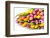 Bouquet with Fresh Tulips-Wolfgang Filser-Framed Photographic Print