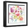 Bouquet with Magenta-Sheila Golden-Framed Art Print