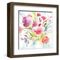 Bouquet with Magenta-Sheila Golden-Framed Art Print