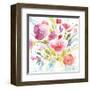 Bouquet with Magenta-Sheila Golden-Framed Art Print