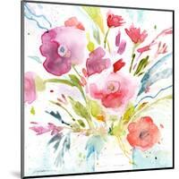 Bouquet with Magenta-Sheila Golden-Mounted Art Print