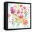 Bouquet with Magenta-Sheila Golden-Framed Stretched Canvas