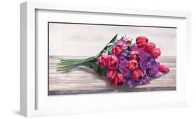 Bouquet-Cristina Mavaracchio-Framed Art Print