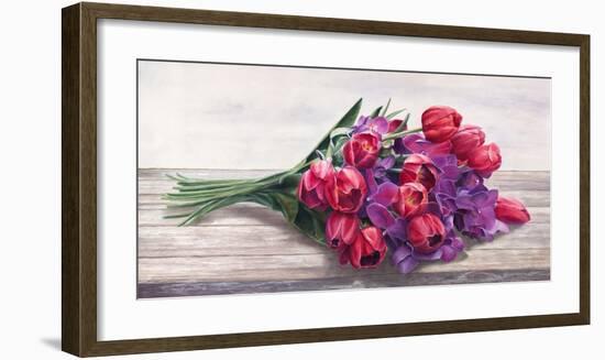 Bouquet-Cristina Mavaracchio-Framed Art Print