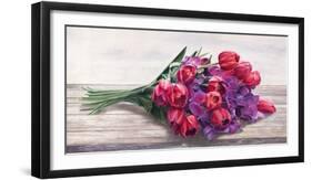 Bouquet-Cristina Mavaracchio-Framed Art Print