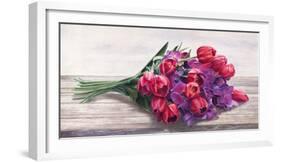 Bouquet-Cristina Mavaracchio-Framed Art Print