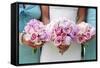 Bouquet-michellepix-Framed Stretched Canvas