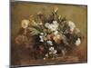 Bouquet-Eugene Delacroix-Mounted Giclee Print