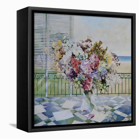 Bouquet-Jeremy Annett-Framed Stretched Canvas