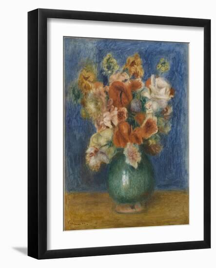 Bouquet-Pierre-Auguste Renoir-Framed Giclee Print