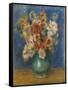 Bouquet-Pierre-Auguste Renoir-Framed Stretched Canvas