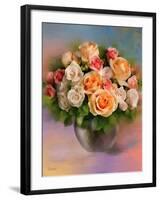 Bouquet-Skarlett-Framed Giclee Print