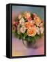 Bouquet-Skarlett-Framed Stretched Canvas