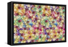 Bouquets of Roses-Maria Trad-Framed Stretched Canvas
