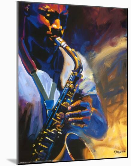 Bourban Street Blues-Robert Brasher-Mounted Art Print