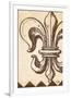 Bourbon Lily Fleur de Lis-Rene Stein-Framed Premium Giclee Print