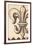 Bourbon Lily Fleur de Lis-Rene Stein-Framed Premium Giclee Print