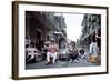 Bourbon Street Band in the French Quarter-Carol Highsmith-Framed Photo