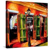 Bourbon Street Bar-Diane Millsap-Stretched Canvas