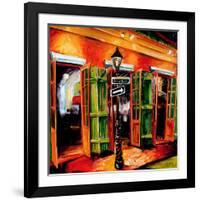 Bourbon Street Bar-Diane Millsap-Framed Art Print